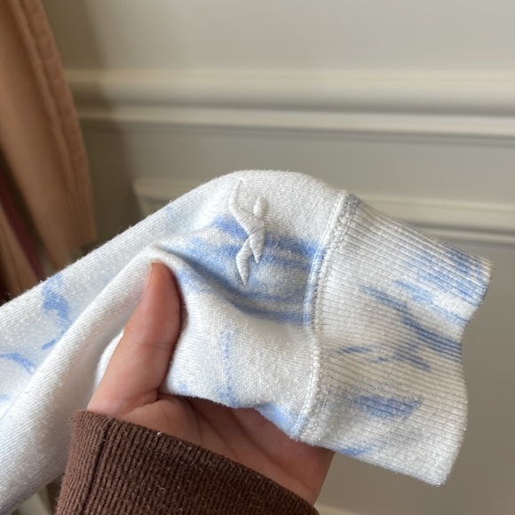 Blue marble cropped sweater from Hollister - Picture 3 of 3